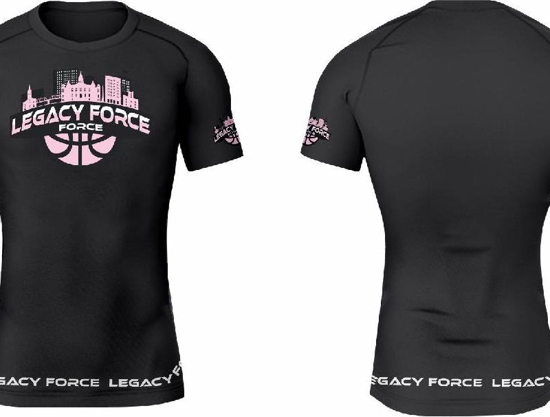 Akeyla Harris small business: Compression shirt - Black