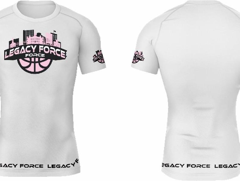 Akeyla Harris small business: Compression shirt - White